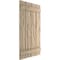 Ekena Millwork Rustic Four Board Joined Board-n-Batten Riverwood Faux Wood Shutters, 22W x 36H, PR SHUBJS22X36RWPR - alternate 8